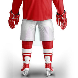 Uniforme de Hockey sobre Hielo de Alta Calidad, Transpirable, 100% Poliéster, Diseñado para Prácticas Repetidas y Movimiento Activo en el Hielo - Product Image 6