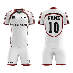 Uniformes de football personnalisés avec nom, modèles de maillots d'équipe de football, ensemble complet, uniforme de football par sublimation pour hommes - Product Image 3