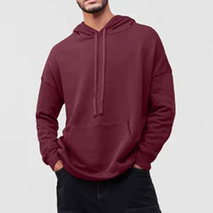 OEM Vente de gros Sweats à capuche pour hommes coupe ajustée logo imprimé personnalisé 100 sweat à capuche en molleton de coton marque privée sweat à capuche en molleton de coton - Product Image 2