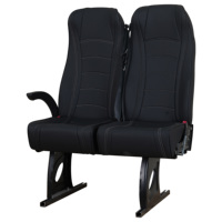 Siège passager M2 inclinable de luxe pour autocar urbain, interurbain, minivan, minibus, véhicule utilitaire et fourgonnette