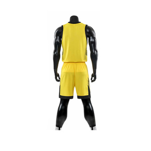 Maillot de basket-ball personnalisé avec logo, respirant, en polyester, imprimé, prix d'usine, uniforme d'équipe de basket-ball - Product Image 3