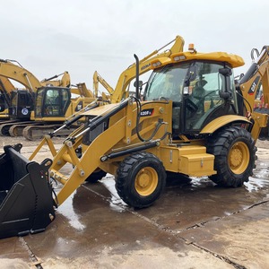 Retroexcavadora Usada Cat 420F, Minicargadora Frontal Usada en Buen Estado con Componentes Principales, Motor y Transmisión - Product Image 2