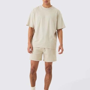 Conjunto Deportivo de Verano Personalizado para Hombre, Camiseta Informal y Pantalones Cortos, Trajes Gemelos - Product Image 2