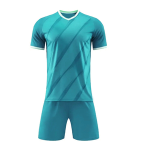 Camiseta de fútbol de Francia de alta calidad 100% poliéster ropa deportiva de entrenamiento de secado rápido uniformes verdes para adultos estilo superior - Product Image 1
