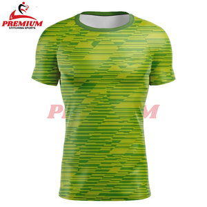 Sublimé Mma Rashguard pour hommes Muay Thai t-shirt à manches courtes Kickboxing Compression chemise course haut respirant - Product Image 4
