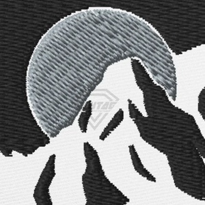 Insignias bordadas con logotipo personalizado de moda, nuevo diseño de tela de sarga, parches bordados para planchar para ropa, superventas de OEM - Product Image 6