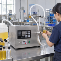 Pompe de remplissage électrique pour bouteilles en verre, petite machine de remplissage semi-automatique pour liquides, facile à utiliser, pour les aliments et les boissons