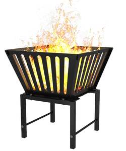 Foyer extérieur moderne en fer forgé au gaz naturel, portable, pour l'ambiance du jardin, les rassemblements en terrasse, prix de gros, en vrac - Product Image 1