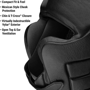 Protège-tête de boxe professionnel avec fonctionnalités personnalisées Casque de protection noir de haute qualité Boxe MMA Kickboxing Sparring - Product Image 5