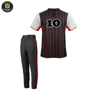 Direct Factory Supply Custom Design Breathable 100% Polyester Quick Dry Lightweight Baseball Uniforms Personalized Sports Wear - Product Image 6