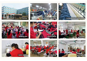 เสื้อสเวตเตอร์โอเวอร์ไซส์สำหรับผู้ชายเสื้อสเวตเตอร์แบบสวมหัวคอกลมสำหรับฤดูใบไม้ร่วงและฤดูหนาวเสื้อสตรีทแวร์ผ้าคอตตอน100% พิมพ์ลายดอกไม้สีทึบ - Product Image 6