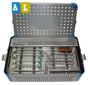 Kit completo ortopédico veterinario nuevo de alta calidad 1,5mm 2,0mm 2,7mm 3,5mm 4,0mm pequeño autoclave de acero inoxidable - Product Image 1