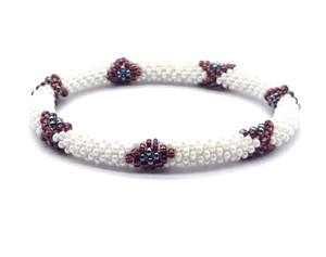 Pulsera Unisex de Aniversario de la Mejor Calidad Hecha a Mano con Cuentas de Vidrio Duraderas, Hilos de Algodón, Corte Brillante Redondo, Multicolor, de Nepal - Product Image 6