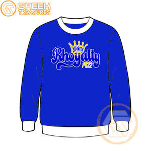 Sudadera de lana de algodón Sigma Gamma Rho personalizada de alta calidad, Jersey bordado, chaqueta para mujer, ropa griega, estilo de hermandad - Product Image 1
