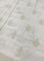 Pur coton 120gsm fil peigné tissé Technique broderie tissus fantaisie plaine pour garçons filles Kurta Kurti vêtements mémoire caractéristique