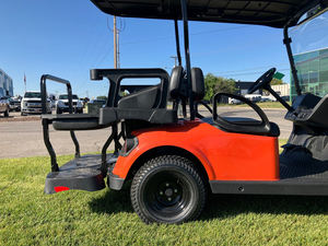 2025 E-Z-G-O V-A-L-O-R 4- L-e-a-d A-ci-d E-l-e-c-t-r-i-c- Orange Color- Closeout price - Product Image 3