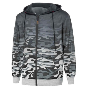 Sudadera con capucha de caza de alta calidad Vintage transpirable 100% algodón última moda etiqueta personalizada hombres Sudadera con capucha - Product Image 5