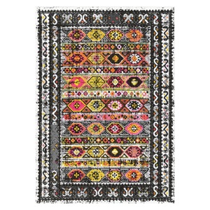 <b>RUGS</b> DEPOT LXDP-0845 Wholesale Terracotta Gold Contemporary Abstract Digital Printed Machine Washable Chenille Area <b>Rug</b> <b>Non</b> <b>Slip</b> - Product Image 1
