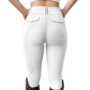 Pantalons de sport équestre pour femmes, à séchage rapide, anti-friction, avec silicone, jodhpurs d'équitation - Product Image 2