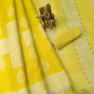 ผ้าลินินพิมพ์ลายดิจิตอลทันสมัยทันสมัยทันสมัยผ้าลินินส่าหรีสไตล์สบายๆสำหรับงานแต่งงานปาร์ตี้เรียนจบ - Product Image 1