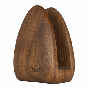 แหวนรองผ้าเช็ดปากทรงสี่เหลี่ยม ทันสมัย เป็นมิตรกับสิ่งแวดล้อม ทำจากไม้คุณภาพสูง ทนทาน เหมาะสำหรับใช้บนเคาน์เตอร์ในห้องครัว - Product Image 5