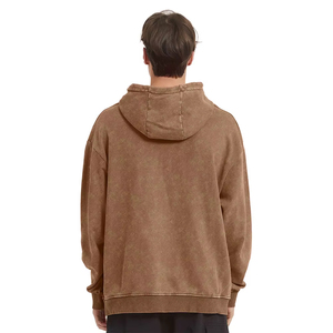 Nouveauté Vente Chaude Sweat-shirts à Lavage Acide pour Hommes Vente en Gros Prix Raisonnable Conception Personnalisée Sweat-shirts à Lavage Acide pour Hommes - Product Image 3