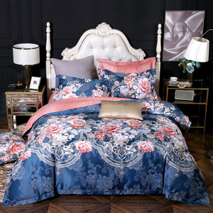 Juego de Ropa de Cama 100% Algodón, Diseño Jacquard, Múltiples Estampados, Funda Nórdica, Sábanas, Venta al Por Mayor, Personalizable, Fábrica de Guangzhou - Product Image 6