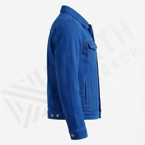 Unique Style Custom <b>Women</b> Jeans Jacket Windproof Cotton Made Fashion Trendy Casual Outerwear <b>Coat</b> Apparel Customized Color - Product Image 3