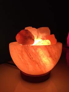 Lampes à sel en forme de bol à feu de sel de l'Himalaya dans des tailles personnalisées, lampes à sel à bas prix, lampes à sel de l'Himalaya du Pakistan - Product Image 6