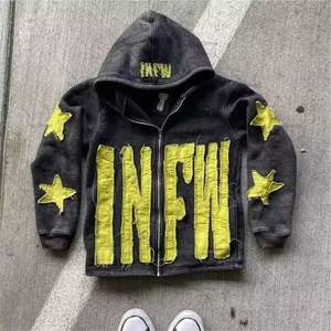 Fournisseur direct d'usine, échantillon gratuit, vêtements pour hommes, sweats à capuche, fabrication pakistanaise, streetwear, sweat à capuche 100% coton pour hommes en vente - Product Image 6