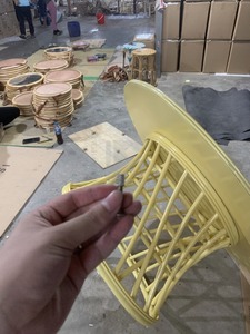 Chaise de table en rotin pour meubles d'enfants jouet tendance chaude Style OEM Caractéristique de conception Matériau écologique 100% naturel - Product Image 5