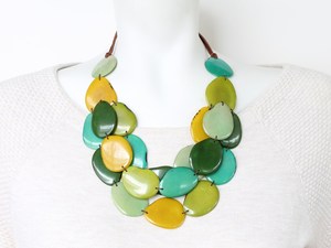 Collar de cuentas de resina de gran diseño de alta calidad para fiestas de boda compromiso fiestas de Navidad y ropa de oficina - Product Image 5