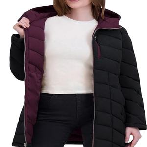 Veste longue bouffante respirante personnalisée pour femmes Vêtements de sport personnalisés pour les sports d'hiver Vêtements personnalisés avec une excellente respirabilité - Product Image 1