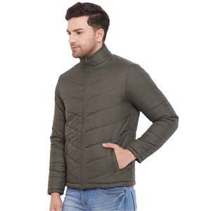 New Fashionable Lightweight Men <b>Puffer</b> Padded <b>Jacket</b> Hooded <b>Thin</b> Down Cotton Coat Zipper Solid Plain Bubble Plus Size <b>Jacket</b> - Product Image 4