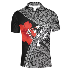 Polos avec logo personnalisé vêtements décontractés pour hommes Polo pour hommes grande taille polos avec impression par sublimation pour hommes - Product Image 2