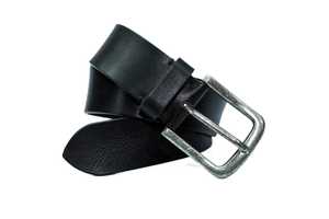 Cinturón automático con hebilla de aleación de zinc Cinturón de cuero occidental 100% Cinturón ejecutivo de cuero puro para hombres Directo de fábrica - Product Image 4