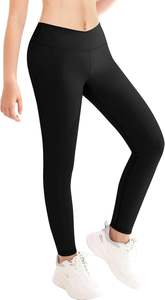 Leggings para Niños, Mezcla de Algodón de Primera Calidad, Tejido de Punto, Impermeables, Transpirables, de Secado Rápido, Largos, Dulces, Escolares, Casuales, de Fábrica - Product Image 5