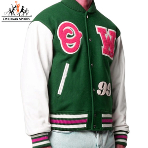 Veste d'université pour hommes, Design Unique, superbe qualité, vêtements décontractés élégants, veste d'université à la mode par FM LOGAN SPORTS - Product Image 5
