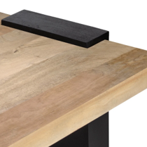 Sandblasted Black , Oak White