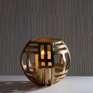 Metal floral design votive <b>holder</b> indoor & outdoor <b>tealight</b> candle <b>holder</b> for home hotel office wedding party decoration - Product Image 6