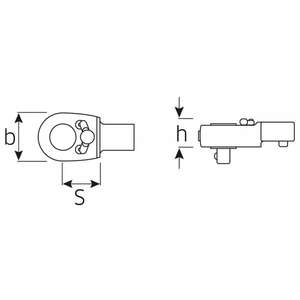 Stahlwille <b>Ratchet</b> Insert Tool High Quality <b>Socket</b> for Versatile Use - Product Image 2