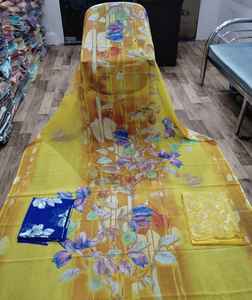 Tela de Algodón Dirac Voile de Alemania, Tela Estampada para Vestidos, Peso Medio, Antiestática, Venta al por Mayor para Mujer - Product Image 5