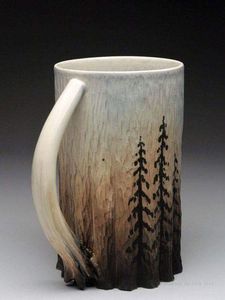 แก้วมักแกะสลักสไตล์สัตว์ไวกิ้งทำจากเขาควายธรรมชาติแท้สำหรับตกแต่งเบียร์ - Product Image 4