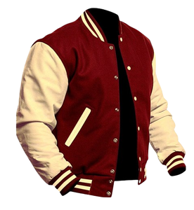 Veste d'hiver personnalisée grande taille Veste universitaire en tissu de laine de couleur personnalisée Nouvelle veste de bal universitaire à la mode pour hommes - Product Image 5