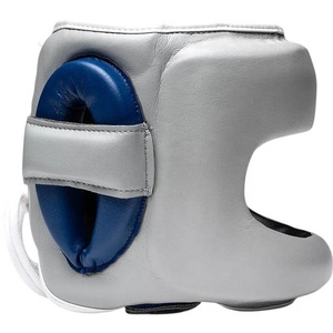 Protège-tête de boxe professionnel réglable en cuir véritable, personnalisable, respirant et durable – Meilleure vente - Product Image 2