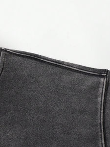 Vente en gros personnalisé 100% coton hommes à la mode lavage Hoodie Hoodies Set Streetwear Hoodie Wear? - Product Image 2