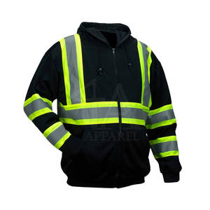 แจ็กเก็ตนิรภัยสำหรับผู้ชายที่มีดีไซน์สะท้อนแสงและสวมใส่สบายสำหรับชุดทำงานประจำวัน - Product Image 6