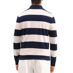 Camisa Polo de Manga Larga para Hombre Orion con Cuello Equilibrado, Forma Sutil y Expresión Casual Refinada - Product Image 5