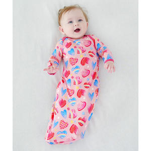 ชุดถุงนอนเด็กอ่อนแบบเปิดด้านล่าง 2 ชิ้น ผลิตจากผ้าถักเนื้อนุ่ม เหมาะสำหรับฤดูใบไม้ผลิ - Product Image 4