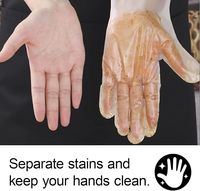 Guantes Desechables de Polietileno Kangle, Grosor Medio, Impermeables, Transparentes, Resistentes, de Grado Alimenticio, para Cocina, Limpieza del Hogar y Uso Doméstico